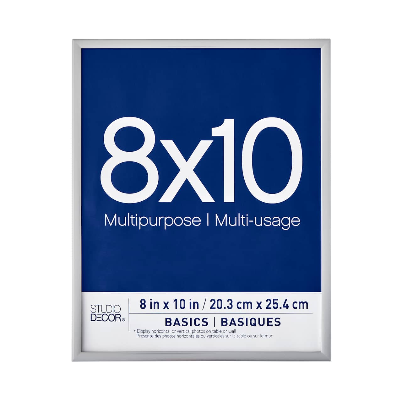 12 Pack: Silver Multipurpose Frame, Basics by Studio Décor®